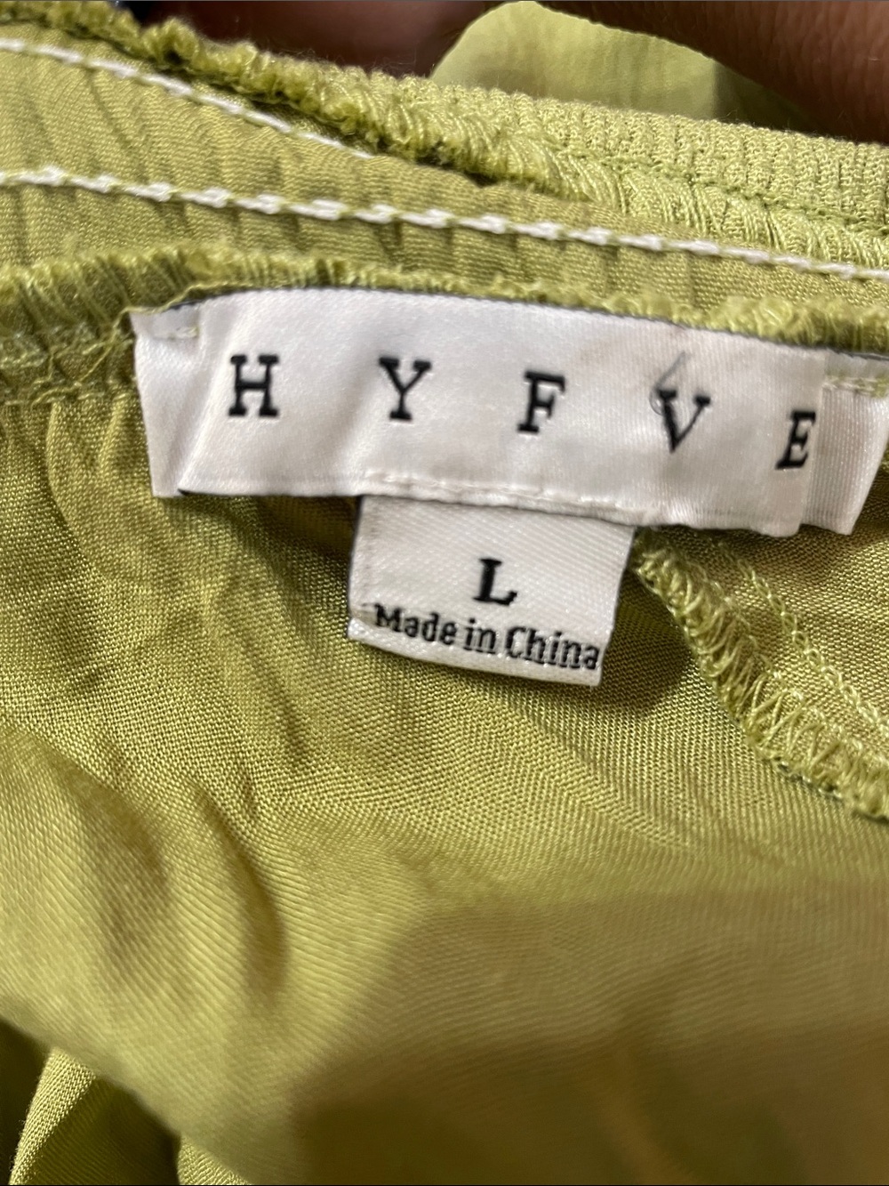 H Y F V E Halter Maxi Dress Size L - Picture 8 of 8